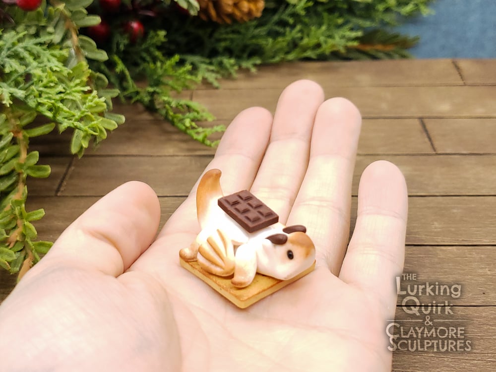 Mini Marshmallow S'mores Dragon