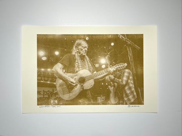 Image of Willie Nelson Flat Gold