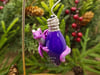 Sugar Plum Themed Dragon Christmas Ornament