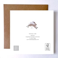 Image 2 of RUNNING HARE CARD