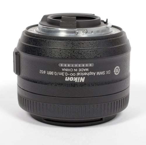 Image of Nikon af-s dx Nikkor 35mm f/1.8g lens *TESTED* #8591
