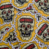Surprised Skull! Sticker