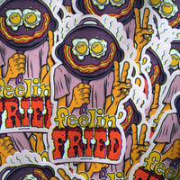 Image 1 of Fried Freddy Sticker