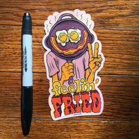 Image 2 of Fried Freddy Sticker