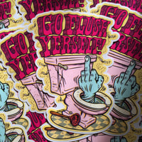 Image 1 of Flush it! Sticker