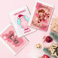 Image 1 of Cutie pies Christmas cards