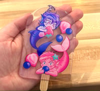 Image 2 of Berry Mer-Bois Popsicle Charm