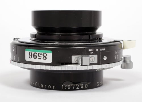 Image of Schneider G Claron 240mm F9 Lens in Copal #1 Shutter #8596