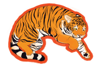 Image 1 of Tiger Sticker