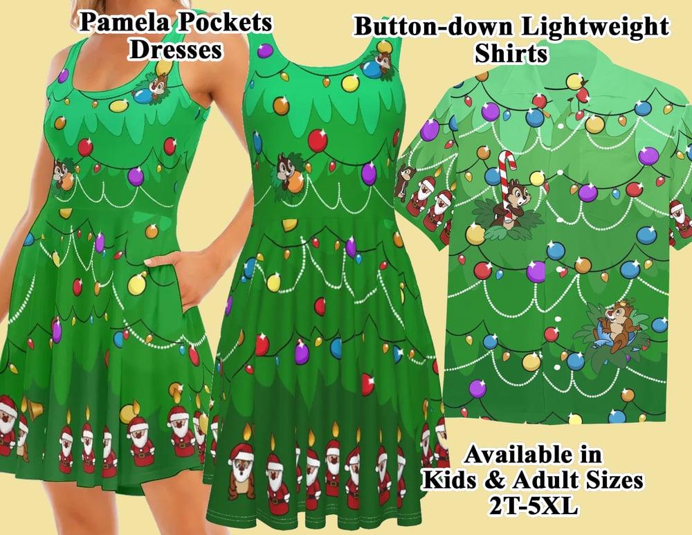 Chip n Dale Xmas Tree Collection