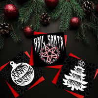 Image 1 of Metal Christmas cards