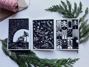 Image of Festive Winter Card Set