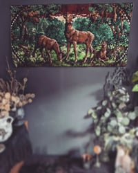 Image 1 of Magical deer tapestry 