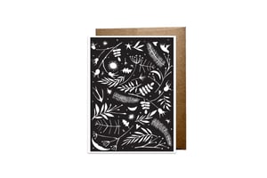 Image of Winter Solstice Pattern Notecard