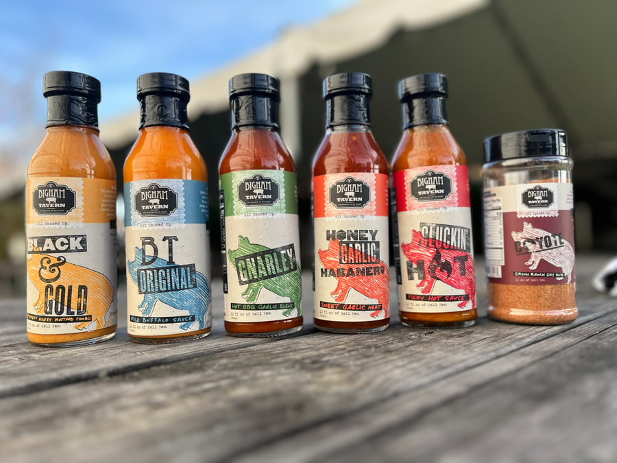 Image of BT Sauce Bundle Six Pack