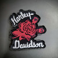 Harley Rose Acrylic Magnet