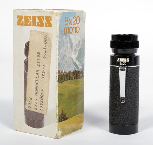 Image of Zeiss Mono 8X20 compact "pen pocket" monocular with diopter control