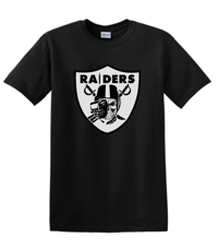 Raiders Graphic T-shirt Uni-Sex