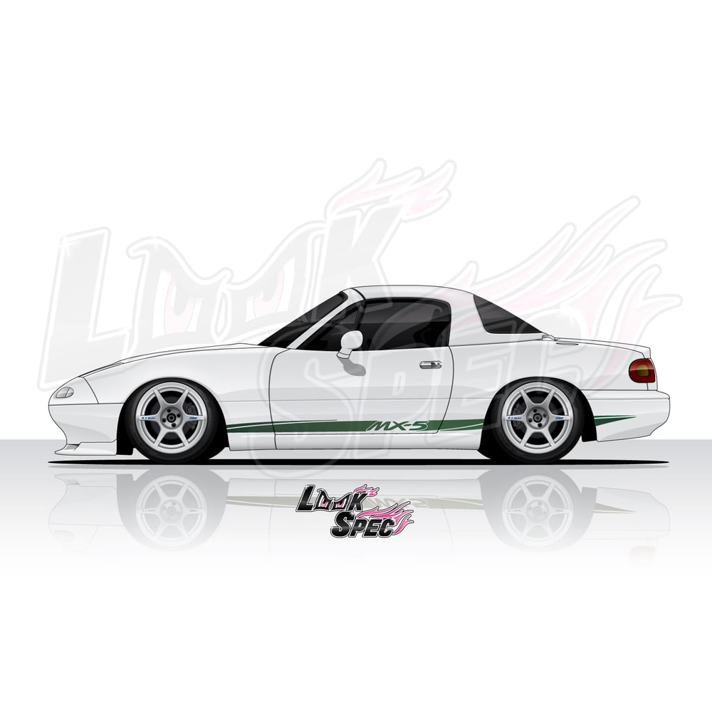 MX-5/Miata Door Graphic Style 2 (NA, NB, NC, ND)