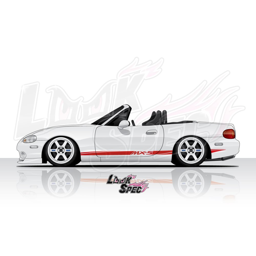 MX-5/Miata Door Graphic Style 2 (NA, NB, NC, ND)