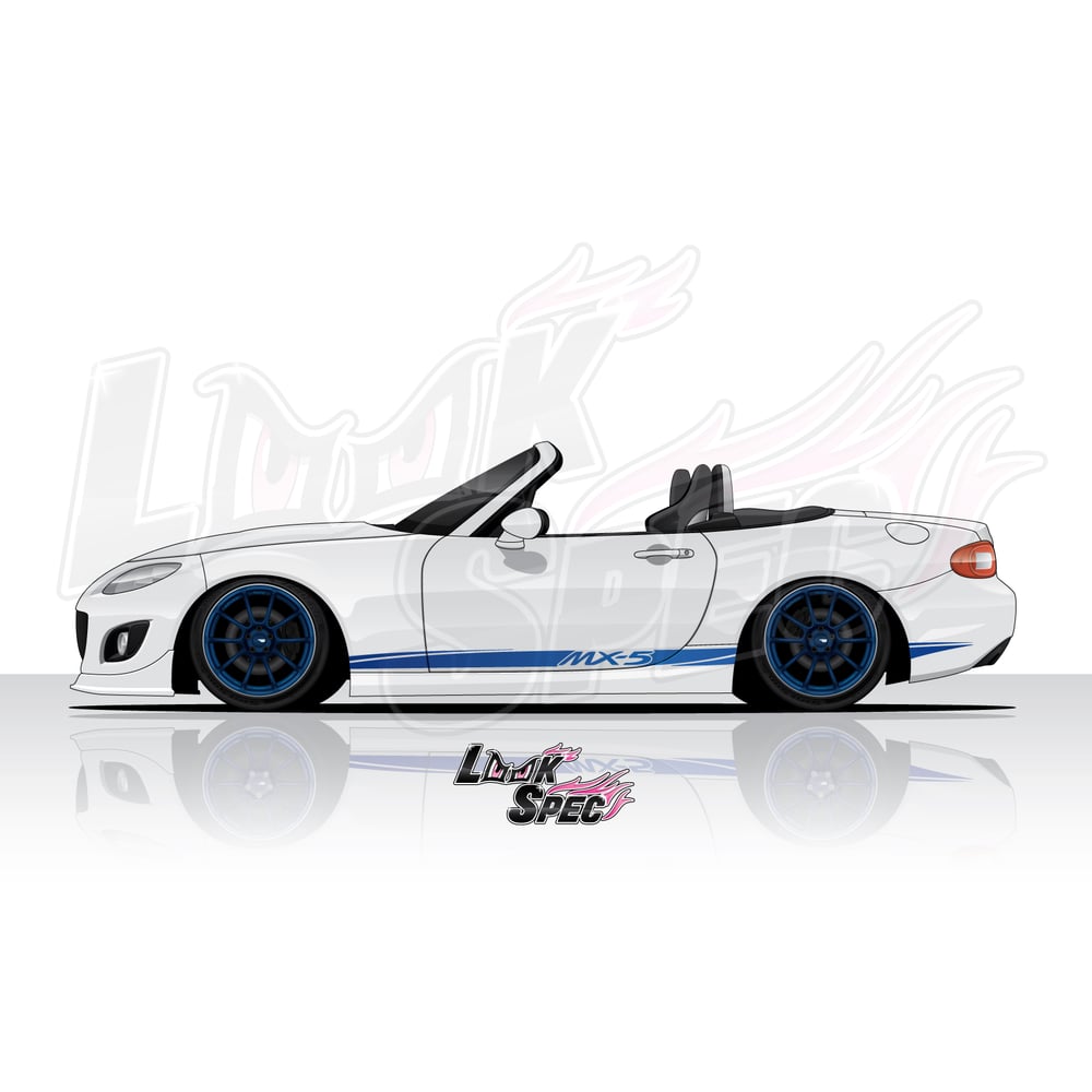 MX-5/Miata Door Graphic Style 2 (NA, NB, NC, ND)