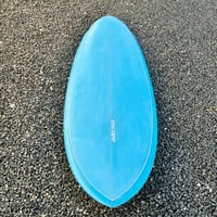 Image 3 of 6'8 Escape Surfboards Flight – Modern High-Performance Single Fin Surfboard | Blue Resin Tint 