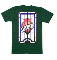 Image 1 of COLOUR STAINED GLASS WINDOW T SHIRT