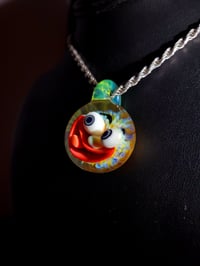 Image 2 of Open minded silly face pendant 🤪