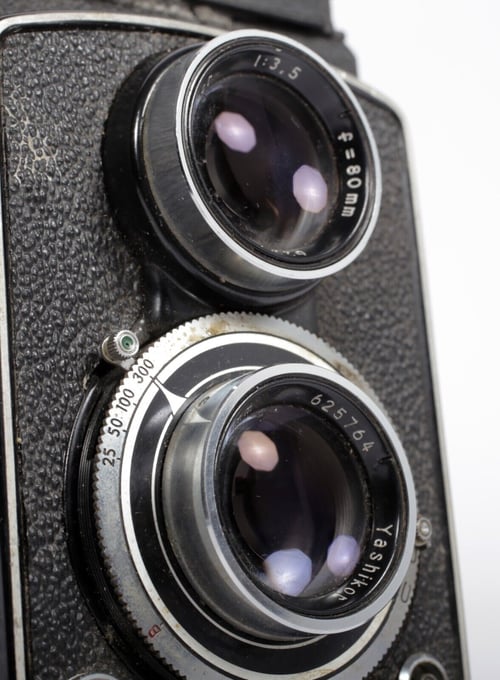 Image of Yashica 6X6 TLR Camera with 80mm F3.5 lens unknown model