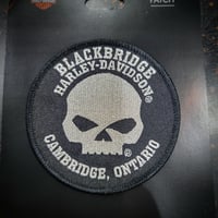 BBHD Willie G Reflective Skull Patch