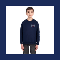 Image 3 of OKCS Pocket "Crest" NuBlend® Fleece Crew Sweater (PRE-ORDER)