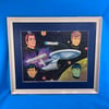 Star Trek, "The Starship USS Enterprise and its Officers". 300-pc Jigsaw, HG Toys, 1974