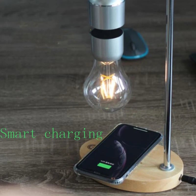 Magnetic Levitation Lamp Charger  