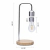 Magnetic Levitation Lamp Charger  