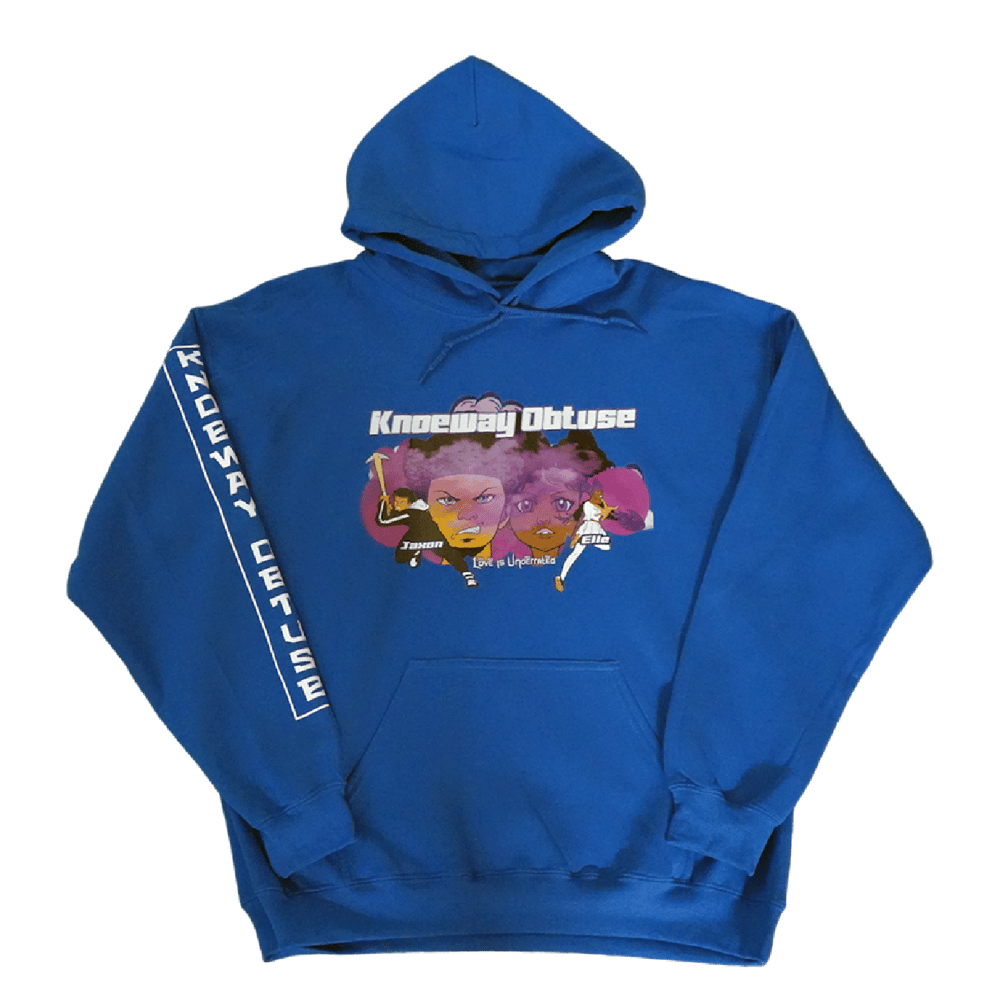 Image of KNO Jaxon and Elle Anime Graphic Hoodie