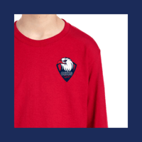 Image 2 of OKCS Sports Eagle 50/50 DRI-POWER® ACTIVE Long-Sleeve T-Shirt (PRE-ORDER)
