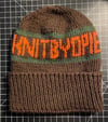 Knit By Opie Brown Beanie