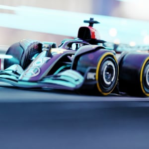 Image of F1 Las Vegas GP Sparks Poster