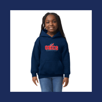 Image 3 of OKCS Acronym 50/50 HEAVY BLEND™ HOODY SWEATER (PRE-ORDER)