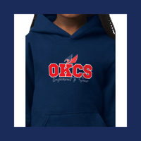 Image 4 of OKCS Acronym 50/50 HEAVY BLEND™ HOODY SWEATER (PRE-ORDER)