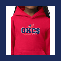 Image 2 of OKCS Acronym 50/50 HEAVY BLEND™ HOODY SWEATER (PRE-ORDER)