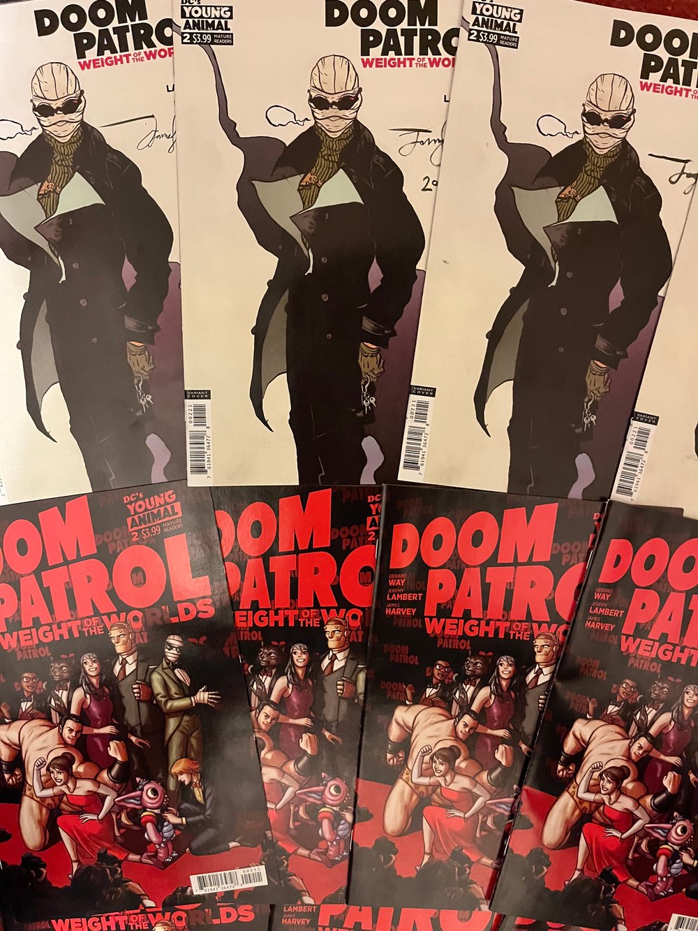 DOOM PATROL: WEIGHT OF THE WORLDS #2 (Signed)