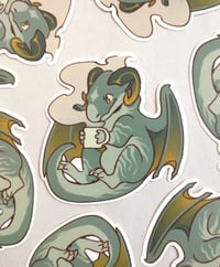 Image of Mug Dragon Sticker