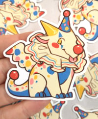 Image of Clown Dragon Sticker