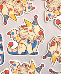 Image of Clown Dragon Sticker