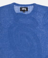 Image 3 of STUSSY_S LOOSE KNIT SWEATER :::BLUE:::