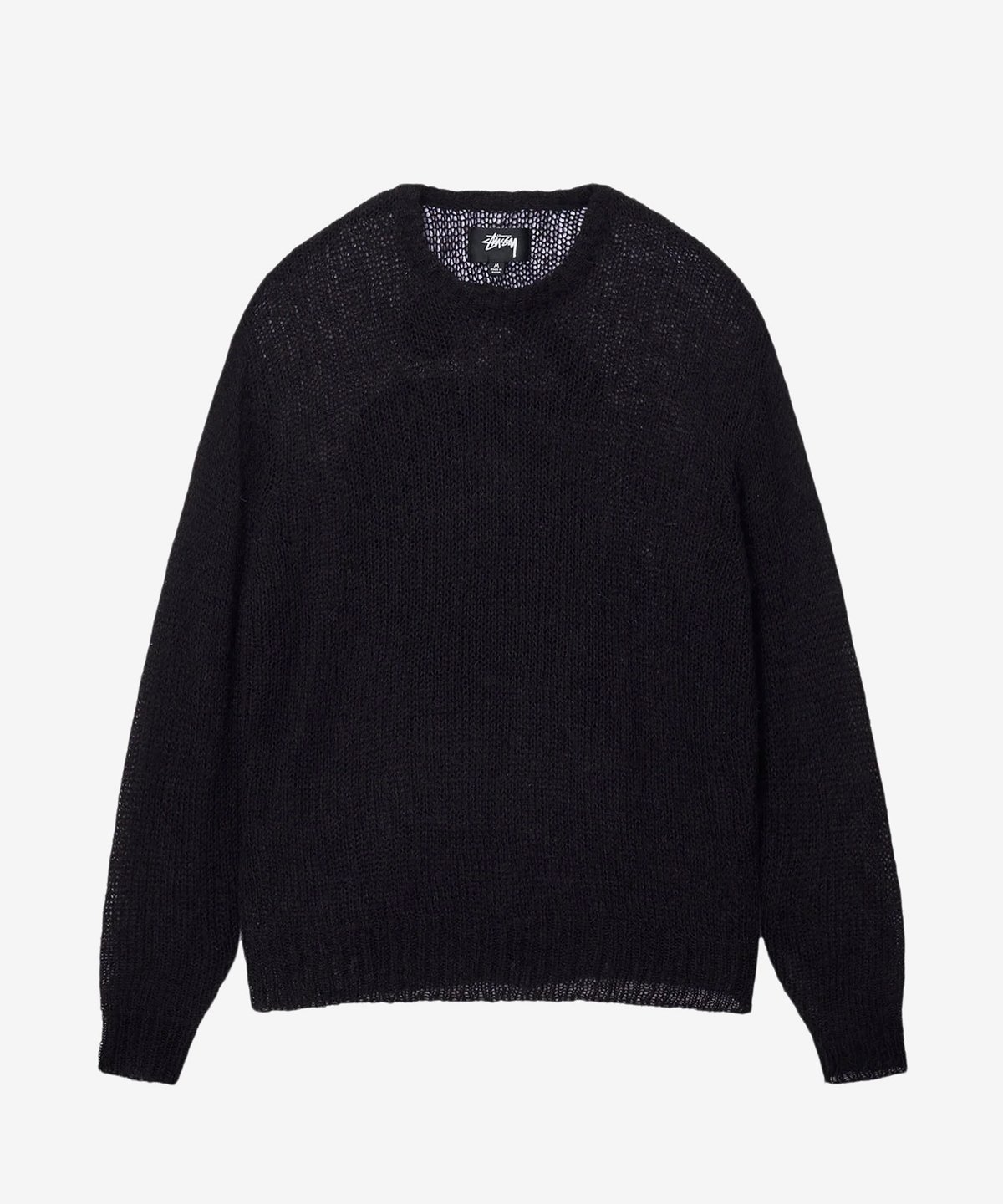STUSSY_S LOOSE KNIT SWEATER :::BLACK::: | SILO