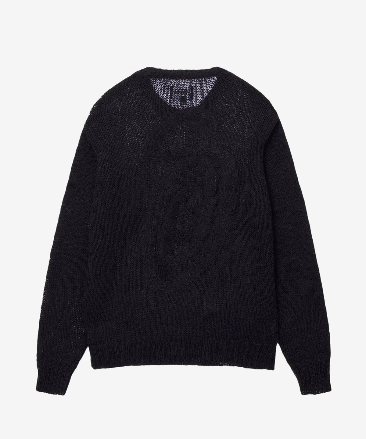 STUSSY_S LOOSE KNIT SWEATER :::BLACK::: | SILO