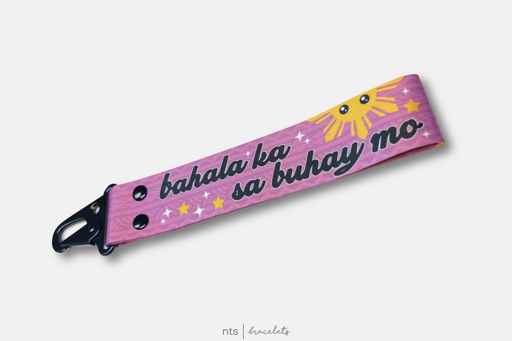 Image of BAHALA KA SA BUHAY MO KEY HOLDER (Short Landyard)