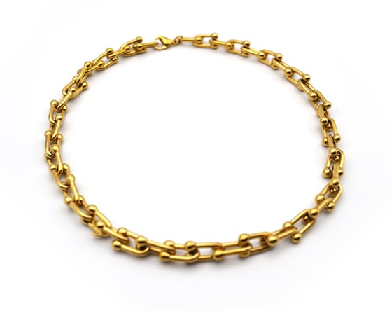 Image of U-Link Necklace Thick